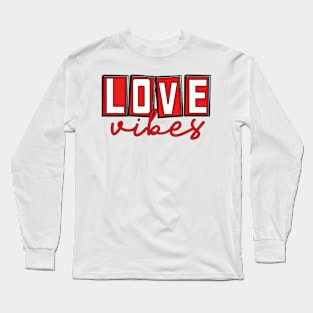 Love vibes-01 Long Sleeve T-Shirt